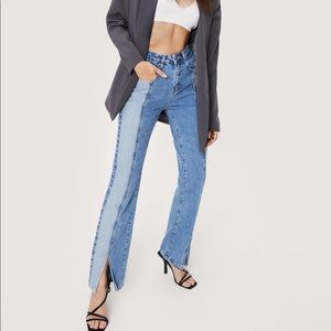 Color Block Split Hem